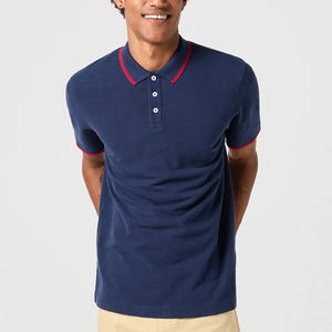 Polos de talla grande para hombre, nuevo diseño, polos de alta calidad para hombre, logotipo bordado personalizado, camiseta de lujo de talla grande para hombre, Golf - Product Image 2