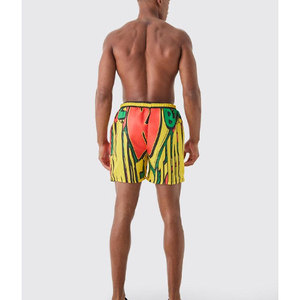 2025 superventas deportivo verano Fitness malla pantalones cortos personalizados OEM sublimación nuevos pantalones cortos de playa transpirables lisos - Product Image 5