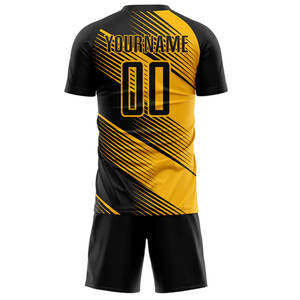 Calidad superior Último diseño 100% Poliéster Ajuste cómodo Ropa de fútbol transpirable de secado rápido Ropa deportiva Uniforme de fútbol - Product Image 2