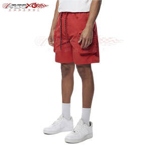 Pantalones Cortavientos Deportivos para Hombre con Cordón Ajustable y Forro de Malla - Product Image 1
