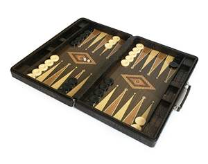 Bolso de cuero Star Backgammon grande - Product Image 2