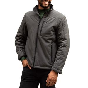 Top hiver hommes veste Softshell conception personnalisée vêtements de travail coupe-vent imperméable doublé fermeture éclair nouvelle veste Softshell pour hommes porter - Product Image 1