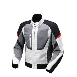 Chaqueta de moto de carreras impermeable transpirable y a prueba de viento para hombres de talla grande ropa usable con protección - Product Image 3