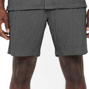 Deux pièces Fitness ensemble décontracté hommes ensemble court 2023 été hommes à manches courtes T-shirt Shorts ensembles - Product Image 3