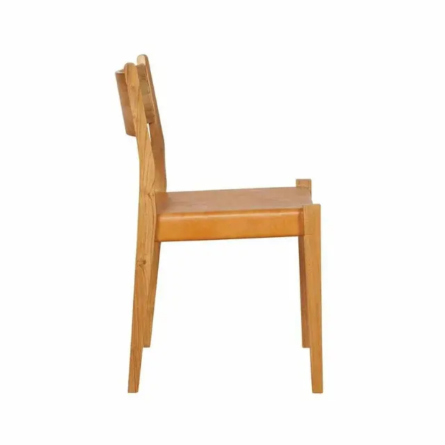 आधुनिक लकड़ी के भोजन कक्ष की कुर्सियां, विला, अपार्टमेंट और अन्य के लिए उच्च गुणवत्ता वाले टेक लकड़ी से बने फर्नीचर