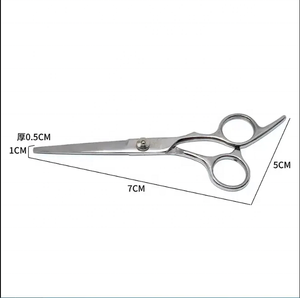 Tijeras profesionales de corte de pelo de acero inoxidable de alta calidad, embalaje ecológico para uso en salón, herramienta de belleza renovable de KKZ - Product Image 3