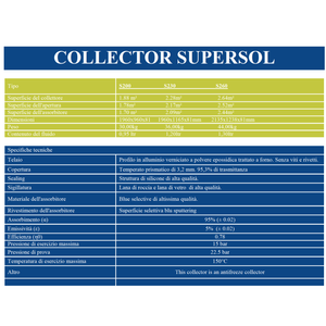 Panneau solaire thermique à circulation forcée Sole 200 Lt, 2,64 m², pour toits plats et inclinés, chauffe-eau solaire - Product Image 4