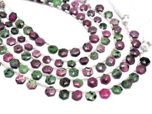 ลูกปัดหินอัญมณีทรงหกเหลี่ยมขนาด7-8มม. ลูกปัดหินธรรมชาติสำหรับทำเครื่องประดับ - Product Image 3