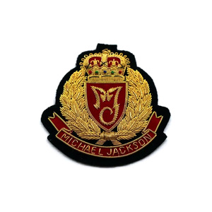 Venta al por mayor personalizado táctico Blazer insignias bordado hecho a mano con decoración de cuentas más vendido Blazer bolsillo tela insignias - Product Image 5