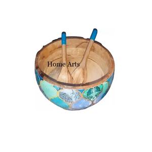 Tazón de Madera Impreso de Calidad Superior, Tamaño Personalizado, Forma Redonda, para Ensaladas y Frutas, a un Precio Accesible - Product Image 2