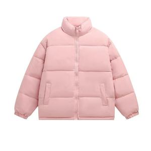 Chaqueta de algodón sencilla para invierno, abrigo holgado con cuello levantado y grueso, abrigo informal nuevo, abrigo de algodón cálido versátil 2025 - Product Image 5