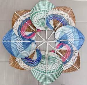 Authentique ventilateur vietnamien en bambou Eco Conscious Alternative au plastique pour les besoins de refroidissement personnels quotidiens - Product Image 6