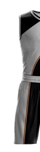 Uniforme de Baloncesto Transpirable de Alta Calidad, Diseños y Colores Personalizables, 100% Poliéster, Sin Mangas, Servicio OEM al por Mayor - Product Image 5