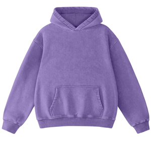 Sudadera con capucha bordada lavado ácido de invierno de nuevo estilo Sudadera con capucha OEM personalizada de la mejor calidad con algodón 100% de alta calidad - Product Image 1