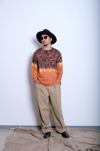 Best Ombre Color <b>Japanese</b> Style Cotton <b>Tshirts</b> Puff Print Woven Manufactured O-Neck Collar Designed Collection - Product Image 2