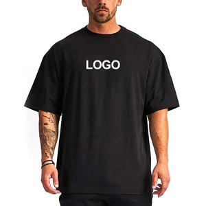 T-shirt en gros impression de logo personnalisé 100% coton t-shirt pour hommes - Product Image 2