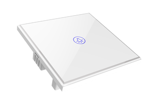 2 Gang Smart Home Wi-Fi Interruptor táctil de pared para uso doméstico y hotelero 1 opción económica de encendido/apagado de la India - Product Image 2