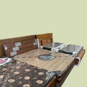 เตียงไม้ขนาดควีนไซส์ขนาดคิงไซส์สำหรับห้องนอนขนาดควีนไซส์ - Product Image 3