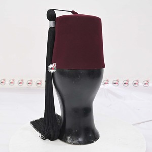 2025 tout nouveau haute qualité personnalisé Temple marron Shriner Fez 100% coton seau chapeaux pêche Logo personnalisé conçu concepteur - Product Image 4