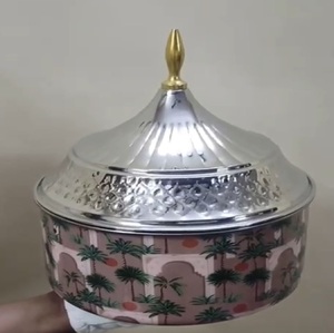 Hermoso diseño elegante esmaltado recubierto comida segura cazuela de metal y olla caliente - Product Image 2