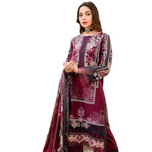 Pure cambric colección Kurtis con dupatta Cotton Mal para mujer - Product Image 1