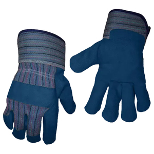 Venta al por mayor de guantes de trabajo de cuero con logotipo personalizado de alta resistencia profesionales transpirables guantes de cuero de transferencia de calor - Product Image 4