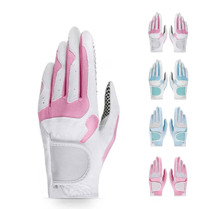 Guantes de golf con logotipo personalizado al por mayor de alta calidad con ajuste duradero y material transpirable al mejor precio con marcador de bola extraíble - Product Image 5