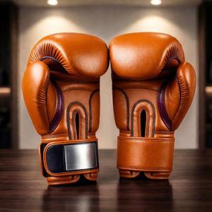 Gants d'entraînement et de sparring professionnels d'élite avec rembourrage multi-couches d'absorption des chocs et support de poignet sécurisé à fermeture auto-agrippante - Product Image 1