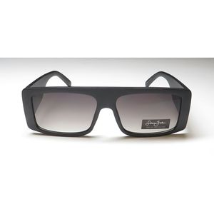 Occhiali da Sole Sean John SJS1024 Design Contemporaneo Lenti Sfumate Montatura in PC Arancione Trasparente Stile Esclusivo Quadrato/Ovale da Celebrità - Product Image 3