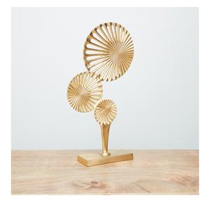 Escultura chapada en oro para decoración del hogar, escultura de Metal con acabado antiguo, nuevos adornos, novedad - Product Image 5