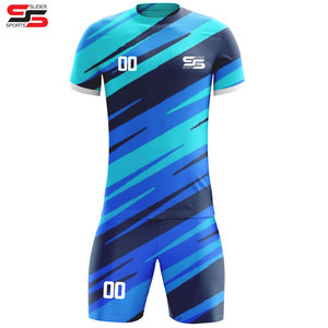 Ensemble d'uniformes de football - Manches courtes, design imprimé, tissu respirant - Product Image 4