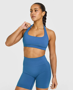 ชุดเซ็ต 2 ชิ้นสำหรับผู้หญิง ทรงสกินนี่ฟิต แขนยาว สปอร์ต สีพื้น ผลิตจากวัสดุรักษ์โลก พิมพ์ลายดิจิทัลคุณภาพสูง ราคาประหยัด - Product Image 1