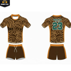 Rugby Uniform Set Custom Made | Breathable 100% Polyester Jersey <b>Shorts</b> | Quick Dry Anti-Bacterial Men's Club School Team - Product Image 3