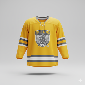 Maillot de hockey personnalisé par sublimation, 100% polyester, respirant, séchage rapide, uniforme de hockey sur glace pour club et tournoi - Product Image 2