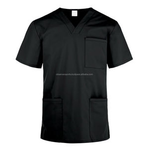 Mujeres Scrubs Top con cuello en V uniforme de enfermera Scrub uniforme venta completa lote disponible de Pakistán - Product Image 6