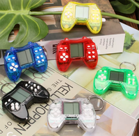 Mini console de jeu rétro avec poignée, cadeau promotionnel, mini console de jeu électronique portable, machine à gashapon, porte-clés, jouet électronique