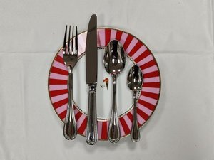 Thép không gỉ muỗng thép không gỉ 304 dĩa và thìa đặ<span class=keywords><strong>t</strong></span> bạc thiế<span class=keywords><strong>t</strong></span> lập dao kéo làm cỏ dao kéo máy rửa chén an toàn cho nhà hàng - Product Image 4