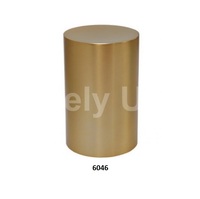 Urnes en forme de cube en laiton bronze avec emblème d'aigle américain noir