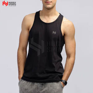 Vêtements de sport pour hommes Débardeur en tricot respirant pour vêtements de sport fabriqués au Pakistan pour la musculation - Product Image 1