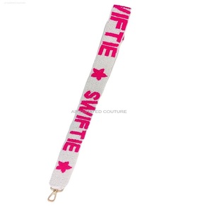 Correas con cuentas de perlas de imitación para bolso, correas de mano transparentes con cuentas de semillas para todo el camino de la India - Product Image 1