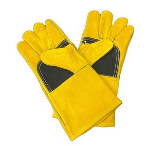 Gants de soudage en cuir de vache de qualité supérieure gants de travail pour gant de mécanicien de soudeur très durable meilleur produit de qualité - Product Image 1