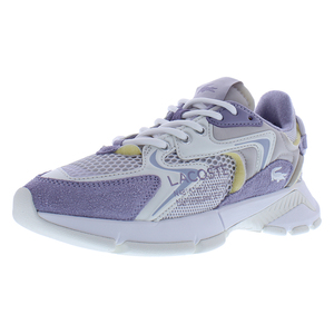 Zapatos Lacoste L003 Neo para Mujer Color: Morado Claro/Blanco 100% Auténticos - Product Image 1