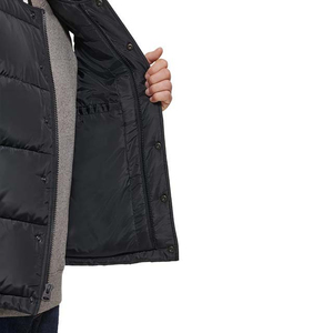 Nueva moda de invierno para hombre, chaqueta cálida sin mangas con capucha, ropa de calle acolchada, chaleco de burbujas con logotipo personalizado, chaleco acolchado - Product Image 2