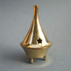 Difusor de Aroma de Decoración Moderna, Diseño Artesanal, Quemador de Incienso 100% Latón, Artículos para Bodas e Iglesias - Product Image 4