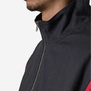 Custom Windbreaker Shorts and <b>Hooded</b> Reflective <b>Zip</b> up Nylon Polyester Windbreaker Shorts Set - Product Image 4