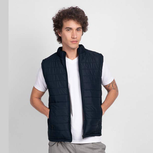 Chaleco acolchado sin mangas de invierno para hombre, estilo informal reversible, impermeable y transpirable, para uso en la calle - Product Image 4