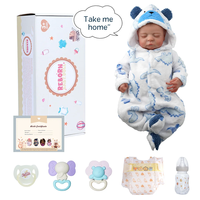 Poupées Reborn Babeside en gros, poupée Reborn bébé garçon endormi de 20 pouces, poupée réaliste Noah