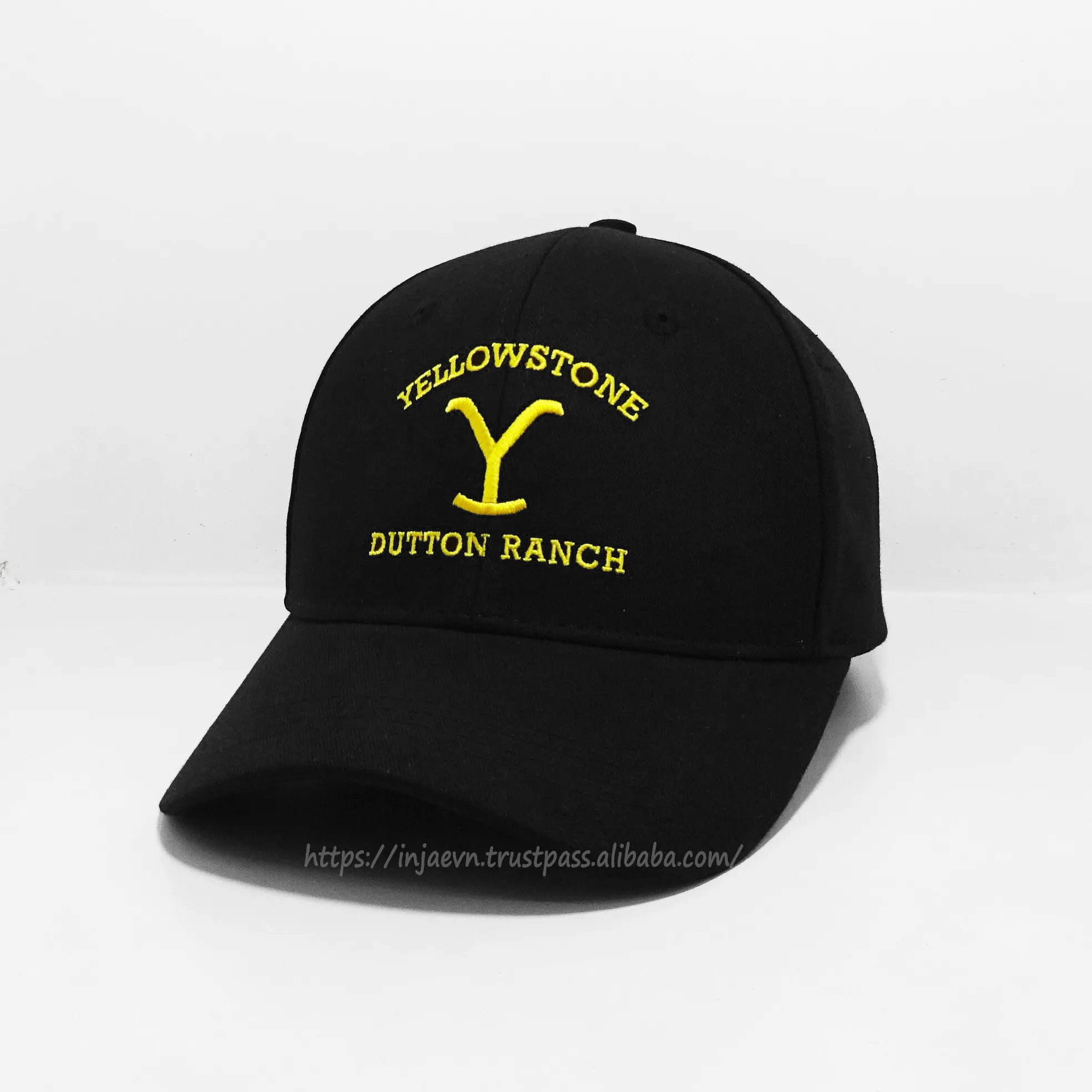2023 nuevo diseño personalizado 2D bordado Logo papá sombreros forma no estructurada tela de algodón de alta calidad sombreros de béisbol gorra deportiva fábrica