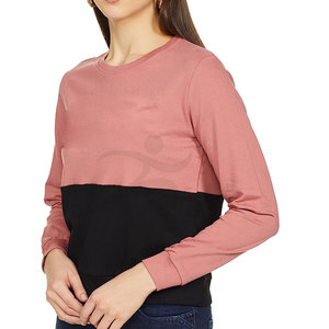 Sweat-shirt de meilleure qualité pour femmes Pull-over en coton anti-rides à capuche respirant Sweats à capuche pour femmes Sweat-shirt pour femmes - Product Image 3