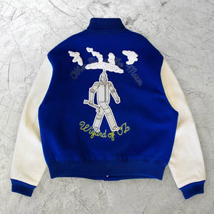 2025 personnalisé broderie Baseball Letterman Varsity vestes pour tenue décontracté respirant marque de mode haute rue élégant hommes - Product Image 4